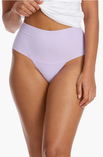 NWOT Hanky Panky Breathe High Waist Thong, Wisteria, Size L