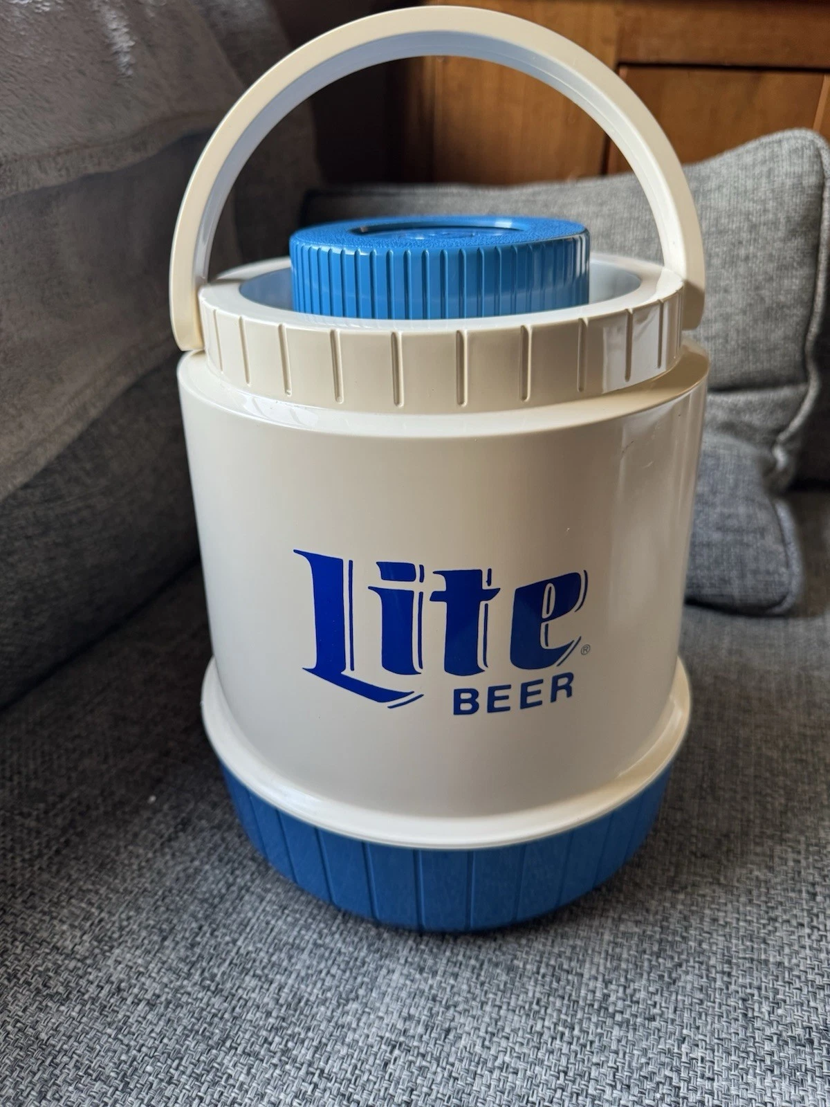 Vintage Miller Lite Beer Aladdin Pump A Drink Gallon Jug / Drink Cooler No. 585