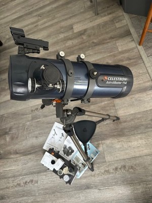 celestron astromaster 114 telescope model 31042 with extra parts