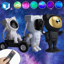 Astronaut Galaxy Night Projector w/Remote Nebula Space Light Holiday Decor Gift
