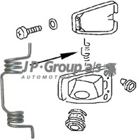 Verschluss KraftstoffbehäLter Classic JP Group 8181150100 FüR VW Transporter T1