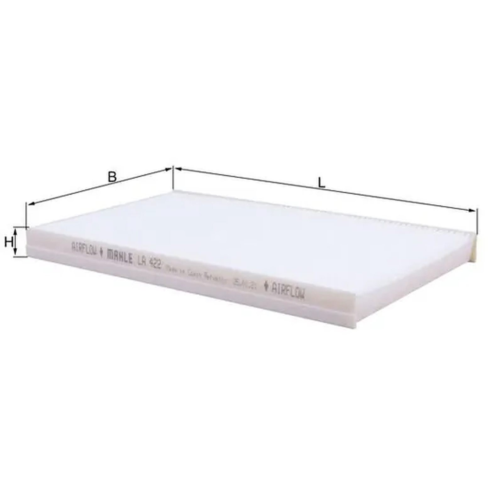 ORIGINAL® Mahle Filter, Innenraumluft für Fiat IDEA STRADA Pick-up PALIO