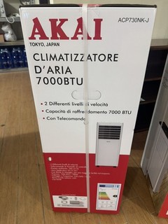 7000 BTU AKAI Portable Air Conditioner AC 3-in-1 Cooling Dehumidifier IN STOCK