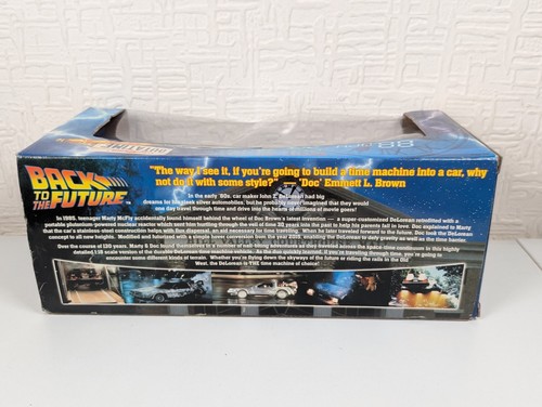 Sun Star BACK TO THE FUTURE Movie DeLorean TIME MACHINE 1/18 Scale Model - Picture 7 of 12