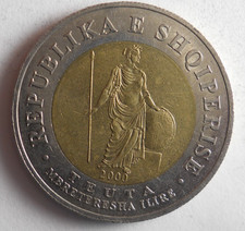 2000 ALBANIA 100 LEKE - Excellent Coin - FREE SHIP - Bin #14
