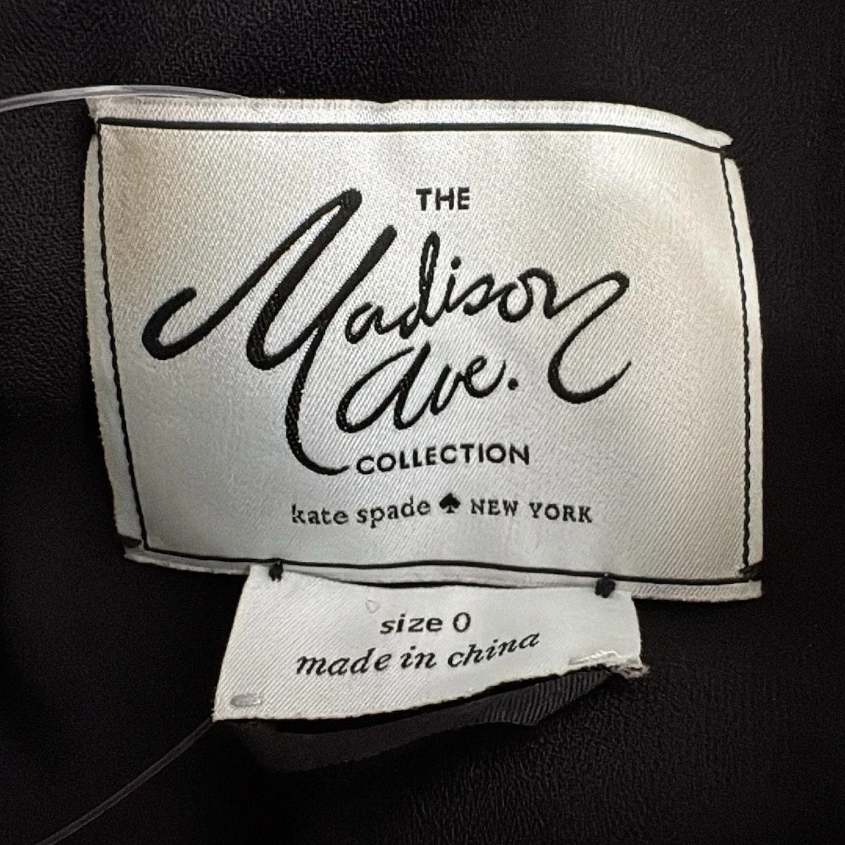 Auth Kate Spade Abito da donna multi nero rosa