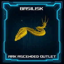 Basilisk-Ark Survival Ascended-New-ASA-PVE-Colors-Official-Dino- Xbox/PC/PS5