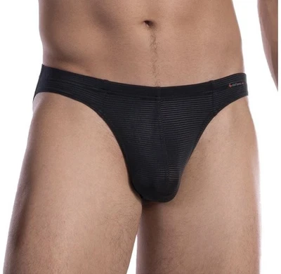 mini slip homme noir sexy Olaf Benz taille M - Photo 1/4