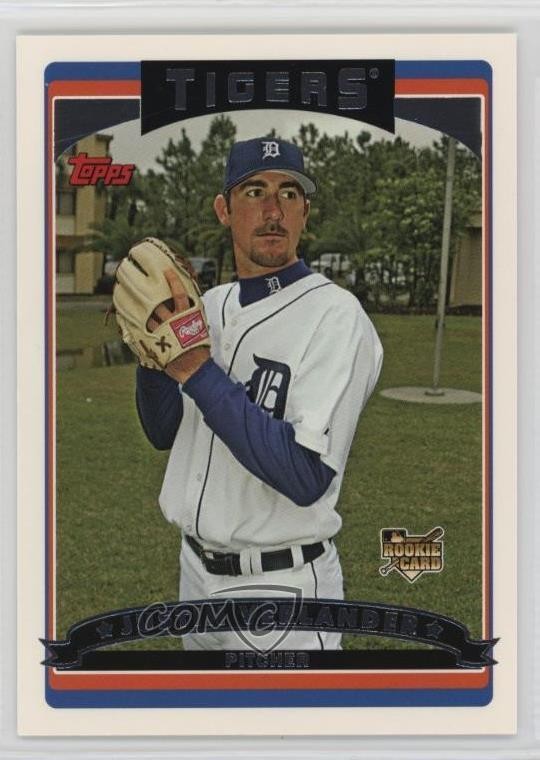 2006 Topps Justin Verlander #641 04qw