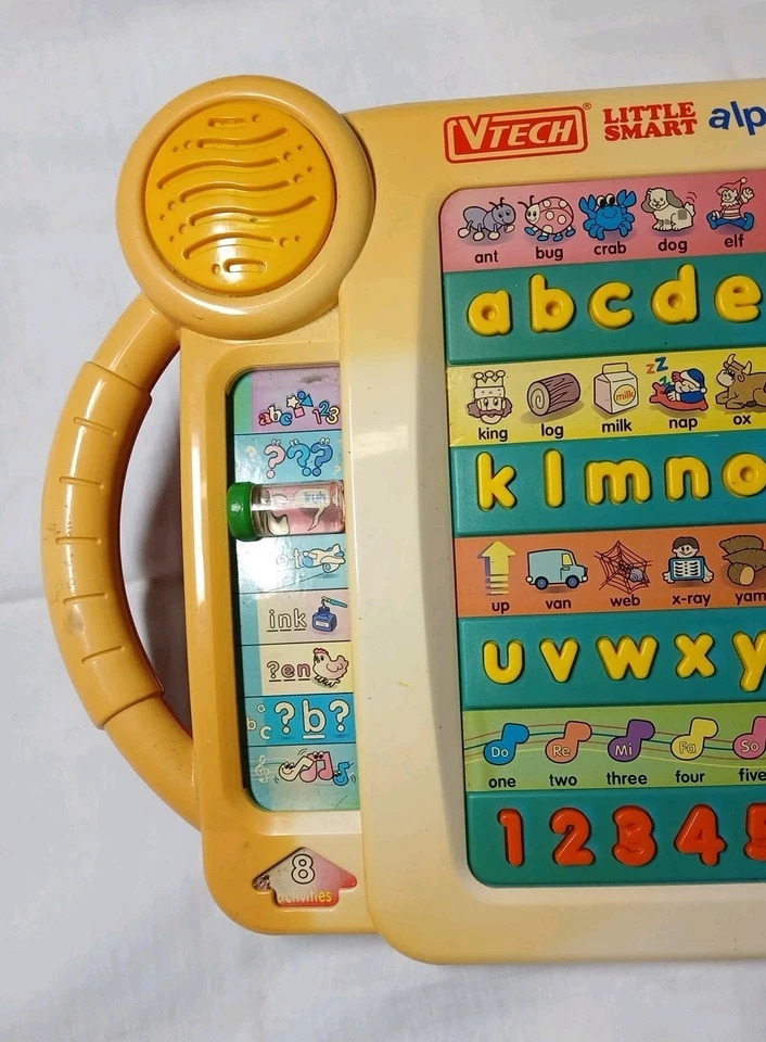 Vintage 90s Vtech Talking Little Smart Alphabet Desk Tested Learning Toy Works - Image 2 of 4