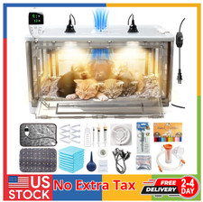 Puppy Incubator with Heating and Fan, Ideal Incubator for Puppies and Kittens, E
