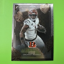 2025 Topps Chrome Jamarr Chase Fortune F15-2 Cincinnati Bengals