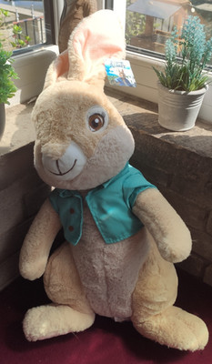 Großes 25 Zoll Peter Rabbit The Movie Plüschtier - Neu mit Etikett - Beatrix Potter