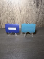Genuine Nintendo Game Boy Advance GBA Battery Cover Lot of 2 Teal  Purple