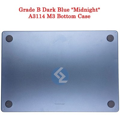 Grade B Dark Blue Midnight Lower Bottom Case Cover Macbook 15'' A3114 2024 M3