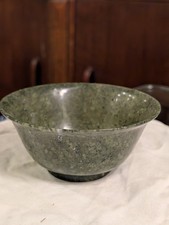 Chinese Spinach Jade Rice Bowl 12.5cm Diameter