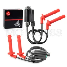 2PACKS Ignition Coils & Wires 1991 to 1998 FOR Honda CBR600F3 CBR600F2 CBR600SJR