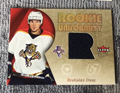 2005-06 Ultra Rookie Uniformity Jerseys #RURO Rostislav Olesz   