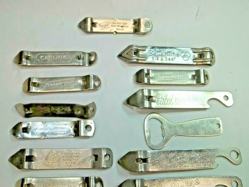 Lot of 19 Beer Can / Bottle Openers, PABST, BALLANTINE, KNICKERBOCKER, & others - Picture 5 of 6