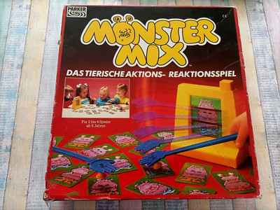 Brettspiel Spiel Monster Mix Parker Ersatz Ersatzteile Zubehör