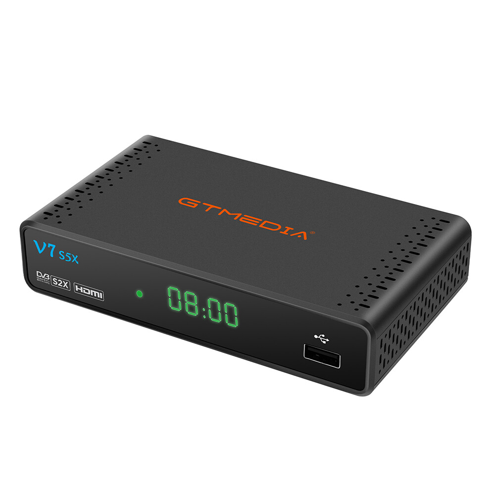 GTMEDIA V7 S5X FTA DVBS/S2/S2X Satellite TV Receiver HDMI PVR H.265 w