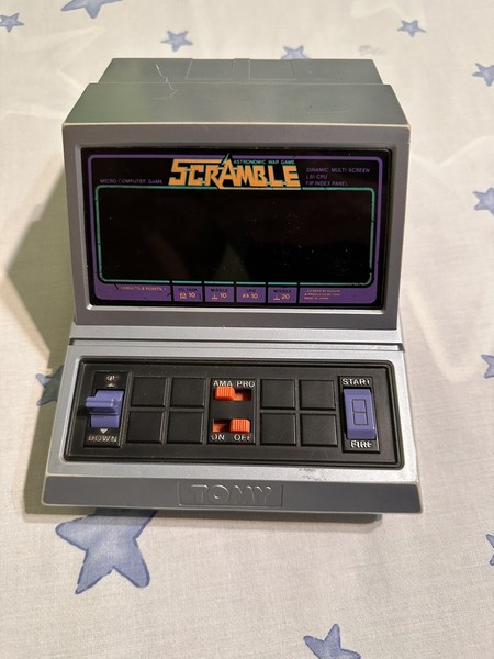 Consola Scramble De Tomy. Arcade Konami.