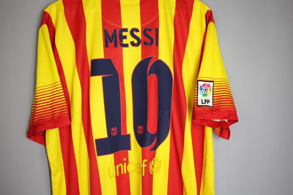 FC BARCELONA SPAIN 2013 2014 HOME SHIRT JERSEY NIKE 532823-703 sz