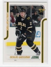 Nicklas Grossman 11-12 Panini Score Hockey Base Glossy #168 Dallas Stars