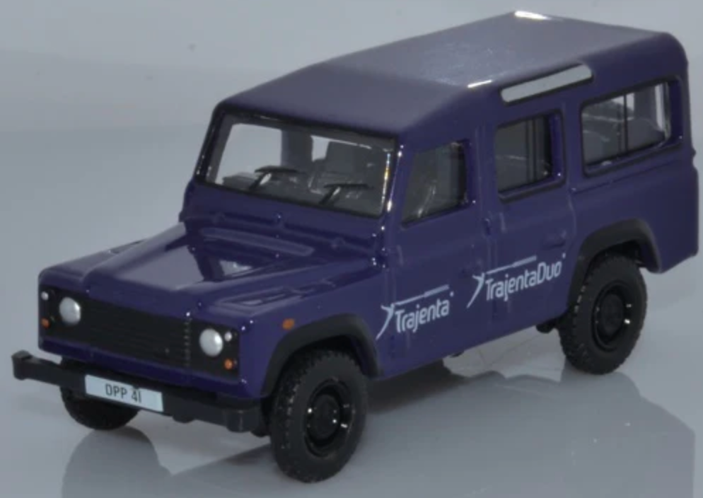 Oxford  Diecast SP086  Land Rover Defender Trajenta TrajentaDuo 1:76