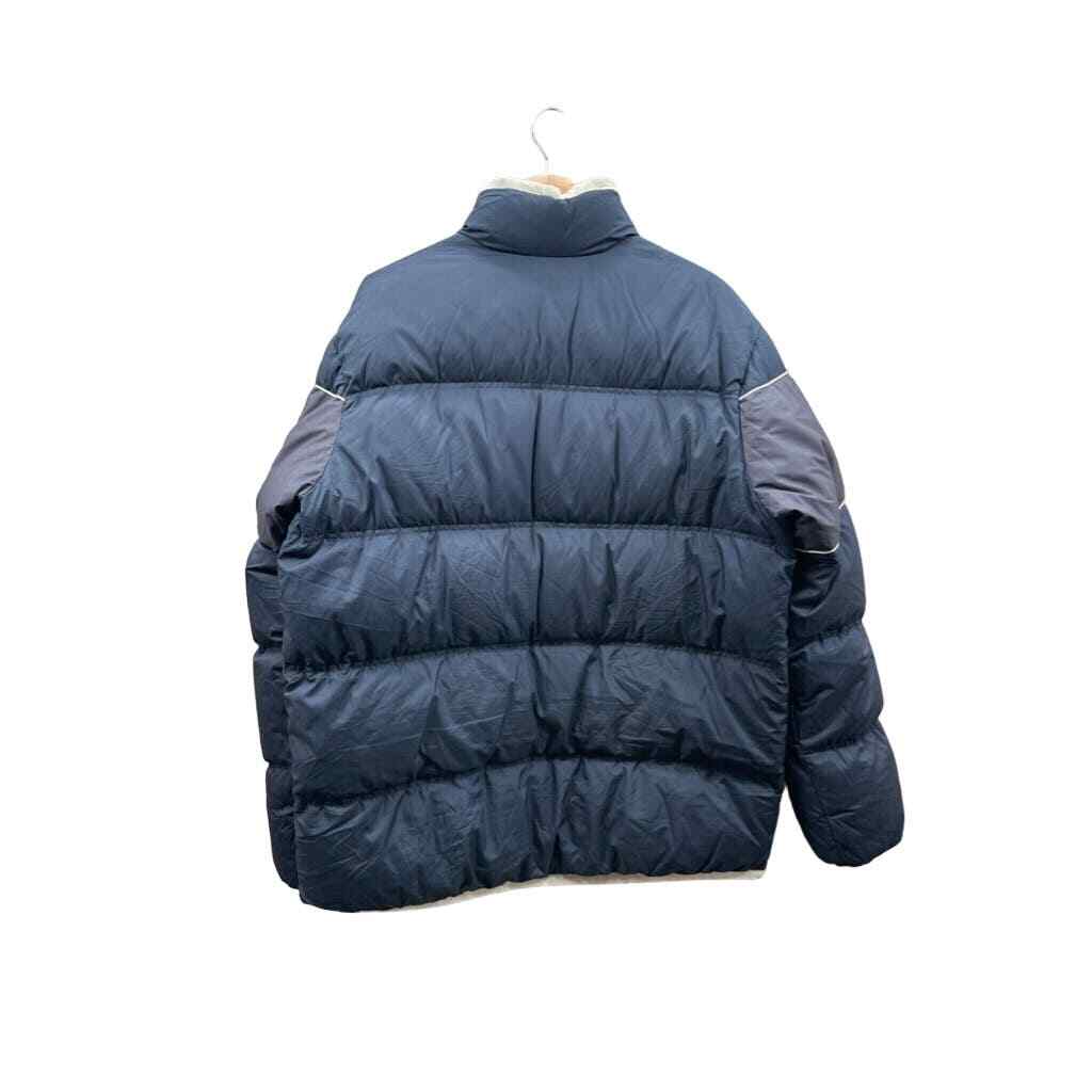 2000's Nike Men's Two-Tone Reversible Quilted Down Puffer 2000's Nike Men's Two-Tone Reversible Quilted Down Puffer