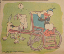 KACZKA DONALD niedzielna półstrona 07.03.1943 Taliaferro pełny kolor szybki A3