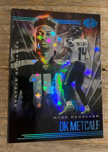 2020 Panini Illusions DK Metcalf Starlight Parallel Seattle Seahawks - Picture 3 of 4