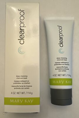 Mary Kay Clearproof Deep Cleansing Charcoal Mask NIB   094148