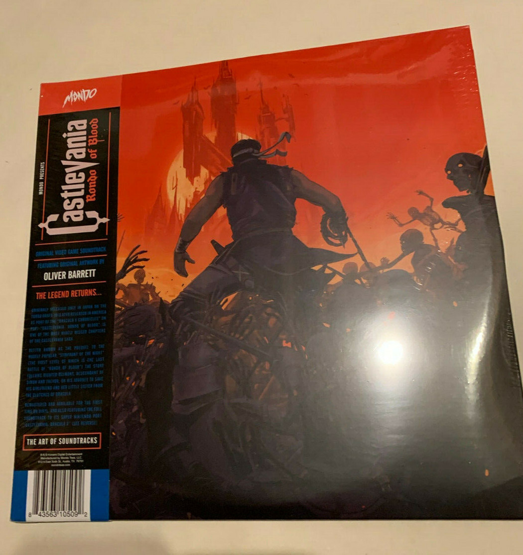 Castlevania RONDO OF BLOOD DRACULA X Soundtrack Record Vinyl Mondo