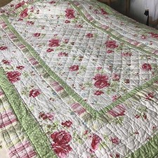 Cath Kidston Hand Made Quilt Roses Single