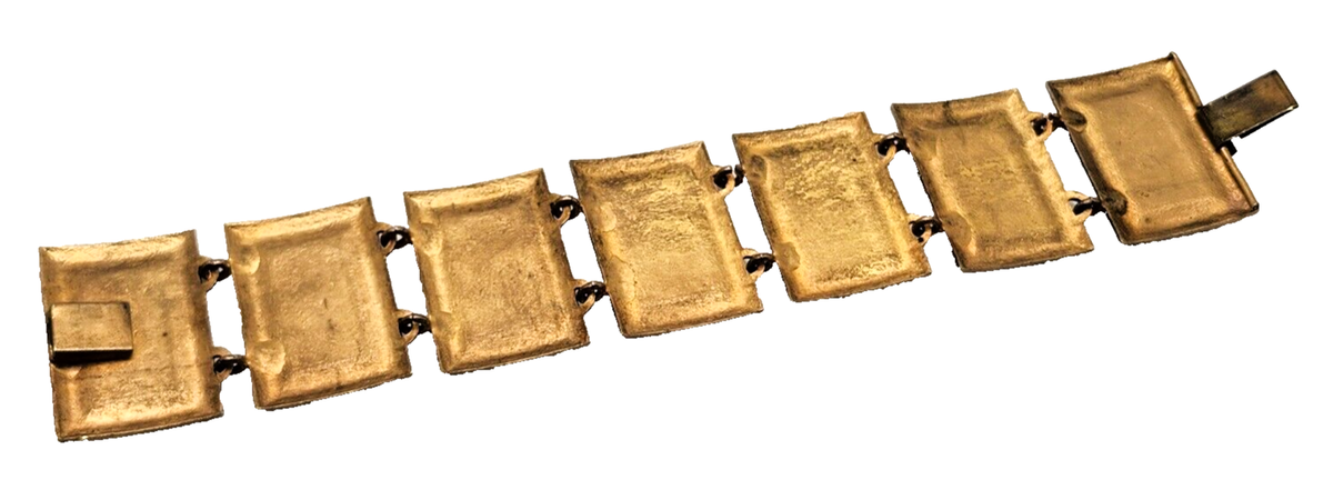 Vintage 1940s WWII French 7 Panel Coat of Arms Enamel Normandie
