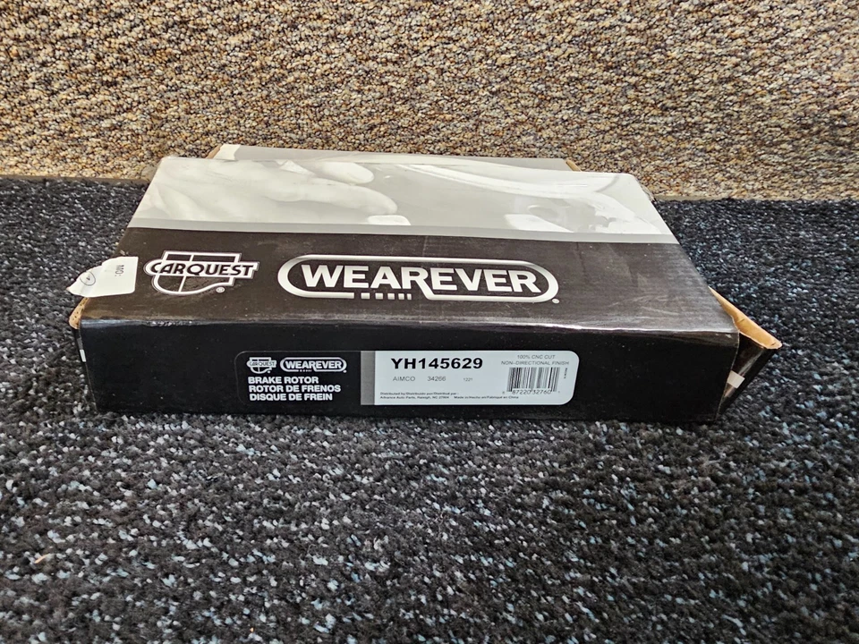 (CANTIDAD 2) Para Saab 9-3 2008-2011 Saab 9-3X 2011 Rotor de freno trasero ventilado YH145629 Foto 3 de 4