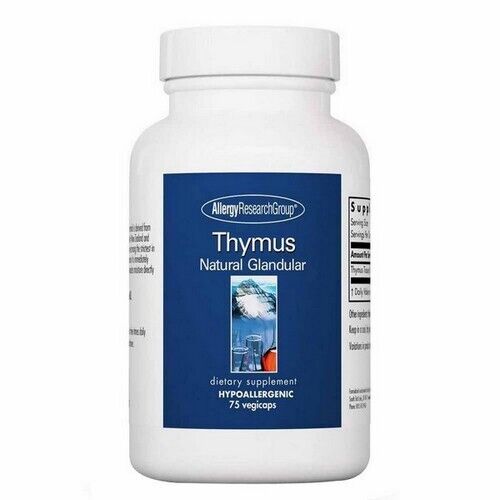 Thymus Natural Glandular 75 Veg Caps