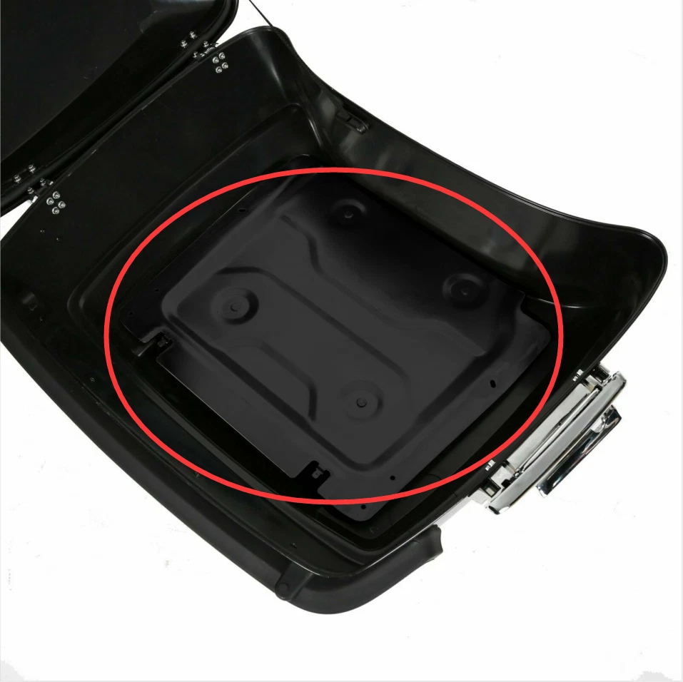 Pack Trunk Metal Base Plate For Harley CVO Touring Road Street Glide 2014-2024 - Изображение 3 из 4