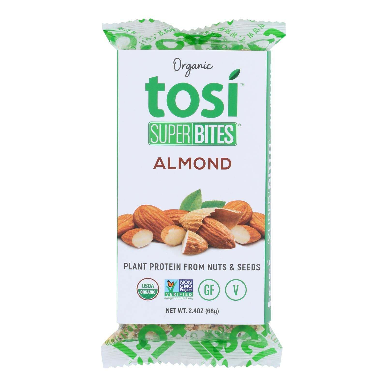 Миндаль Tosi Organic Superbites 2,4 унции