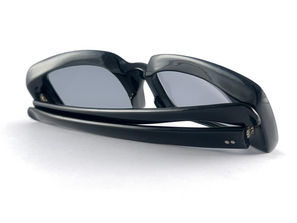 MINT VINTAGE MIDCENTURY BLACK RECTANGULAR FRAME 1… - image 11