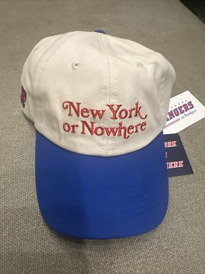 New York Rangers New York Or Nowhere Limited Edition White Hat IN HAND