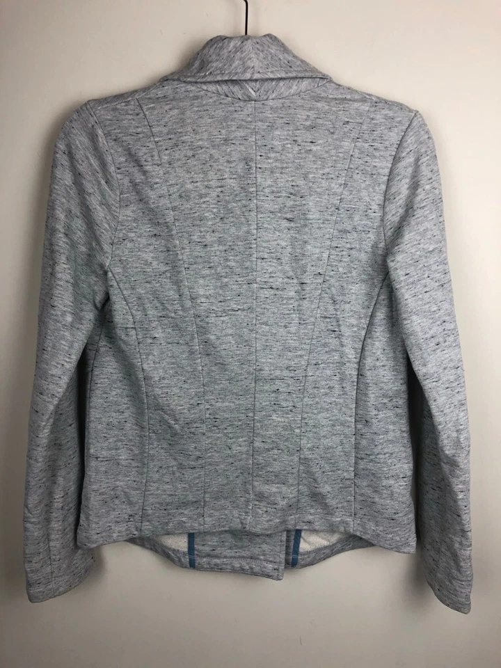Anthropologie Saturday Sunday Womens Jacket Heather Gray Pockets Shawl Collar S - Image 4 of 4
