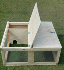 Handmade Guinea Pig Rabbit Chicken Duckling Small Animal Cage Hutch 