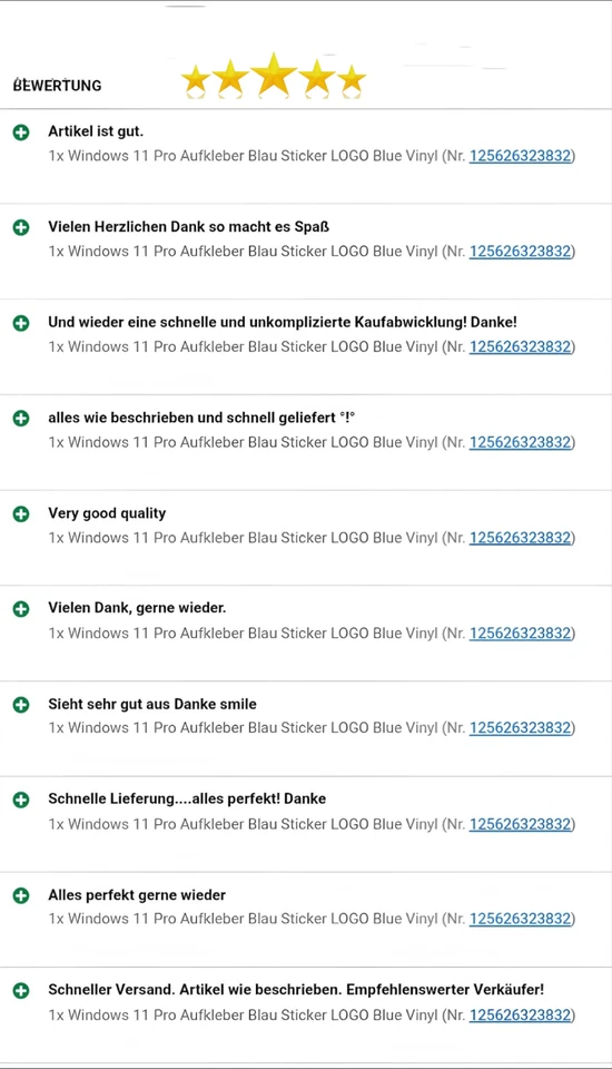 1x Windows 11 Pro Aufkleber Blau Sticker LOGO Blue Vinyl - Bild 2 von 2