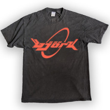 Bjork Black tee printed on 100% cotton men's classic tee.