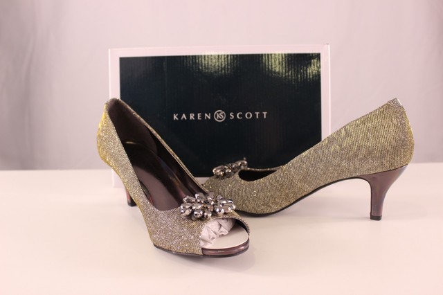 karen scott peep toe shoes