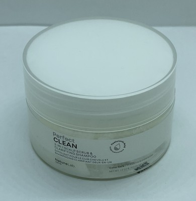 NEW Nature Lab Perfect Clean Clarifying Scalp Scrub: 2-in-1 Shampoo Travel 1oz