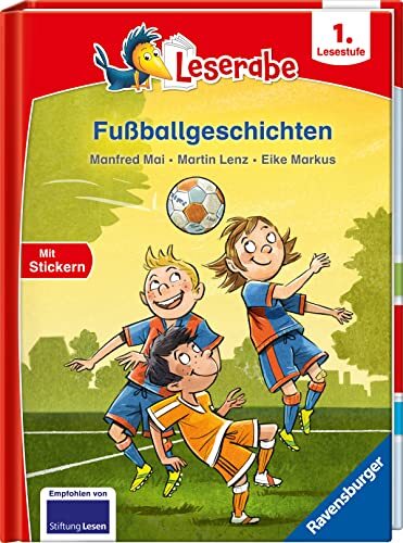 Manfred Mai Mar Fußballgeschichten - Leserabe 1. Klasse - Ers (Copertina rigida)