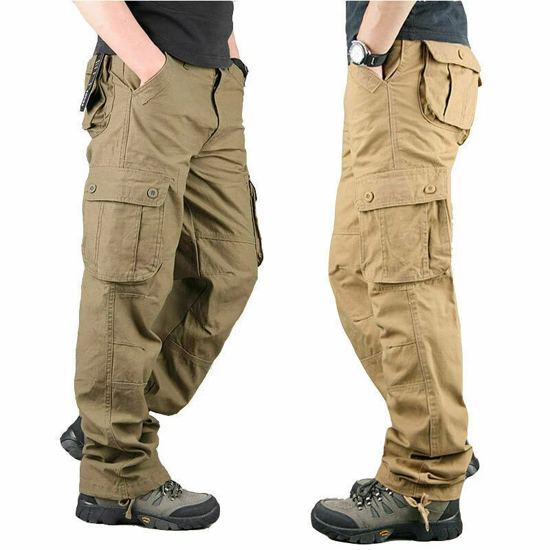 Mens Cargo Pants Many Pockets Men Trousers Men Casual Pants Men Military  Pants